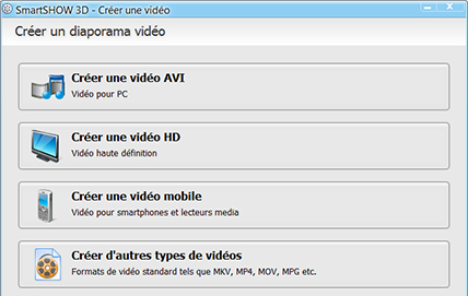 Faites un vidéo avec vos photos!