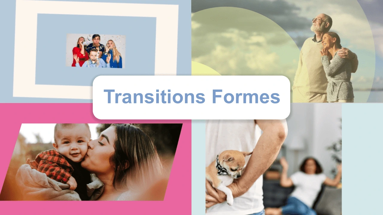 Effets de transition Formes